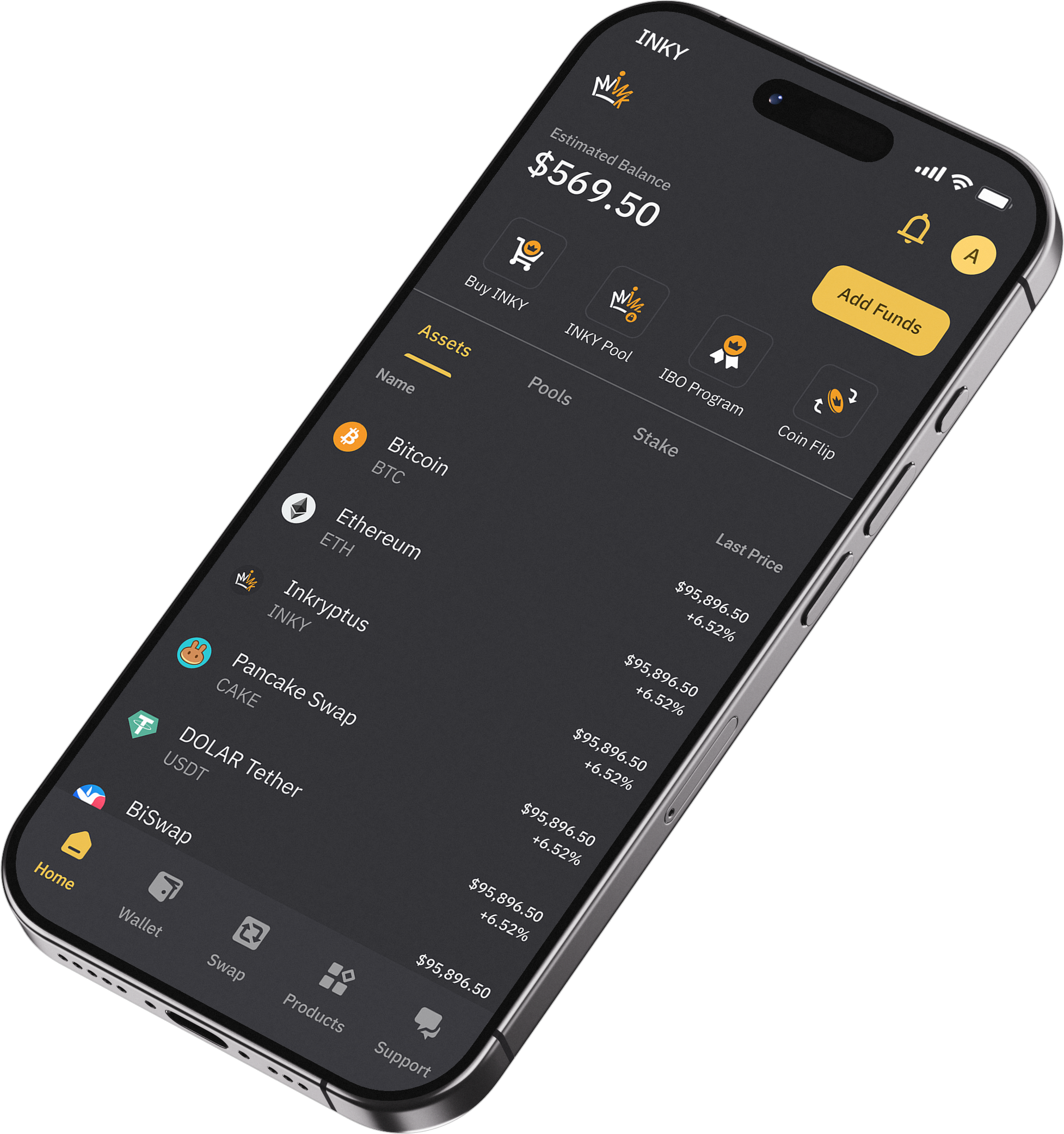 Inkryptus App Interface